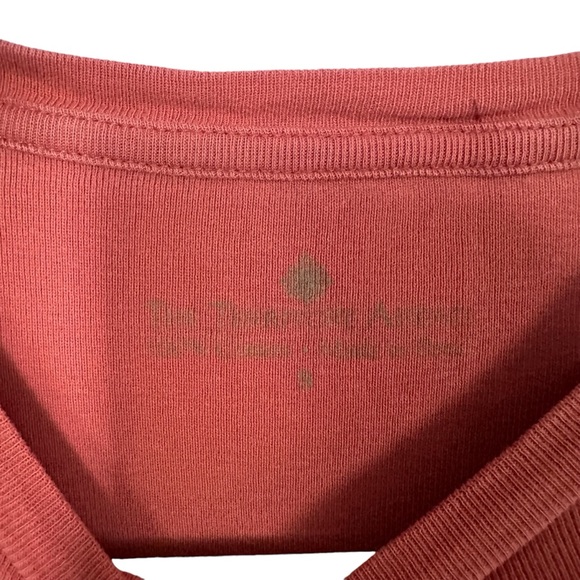 The Territory Ahead Womens Sz Small Tee T Shirt Orange 100% Cotton Crew Neck - Picture 5 of 6